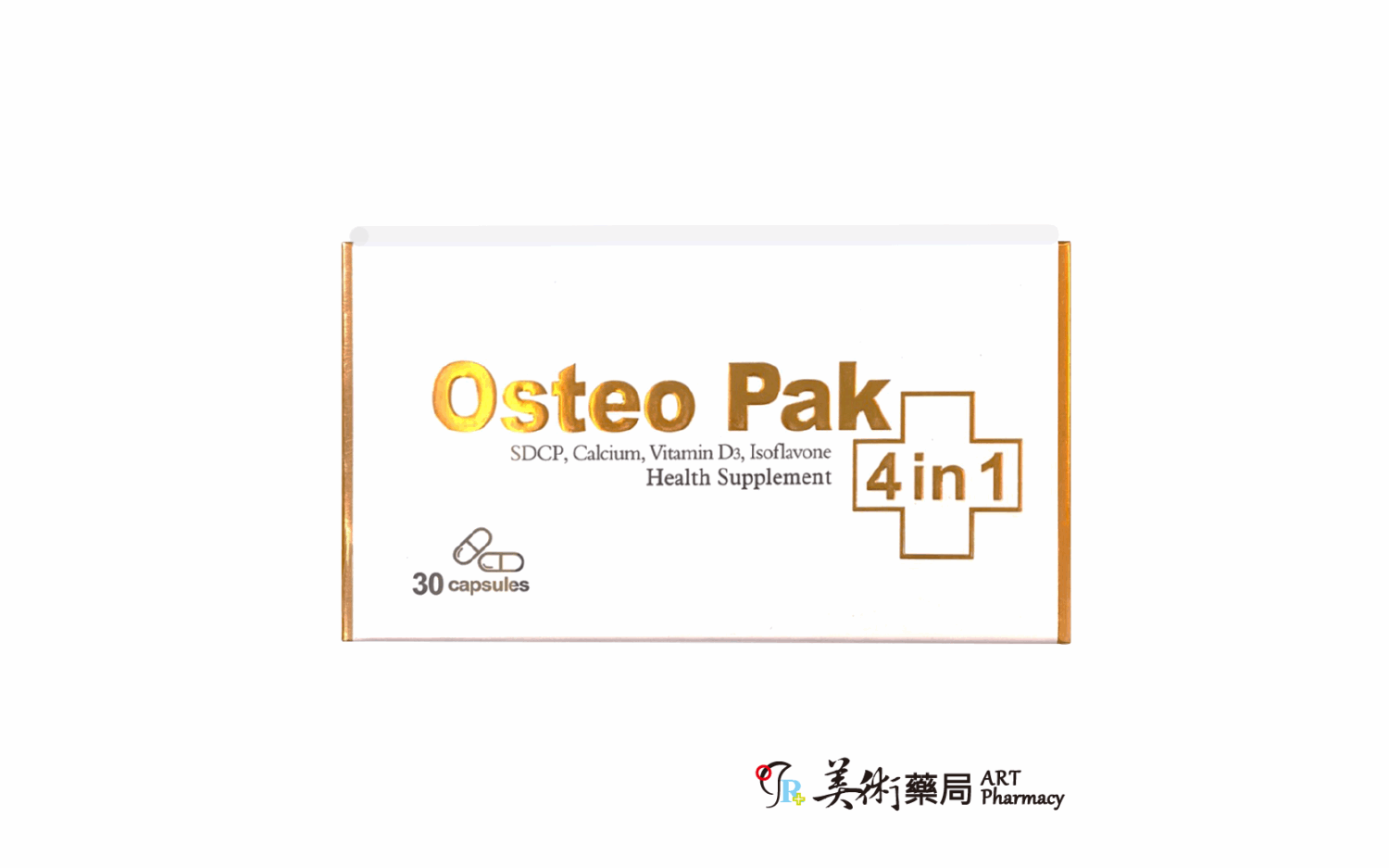 台灣鈣美膠囊 Osteopath Pak 4in1 / 30粒