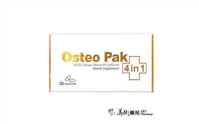 台灣鈣美膠囊 Osteopath Pak 4in1 / 30粒